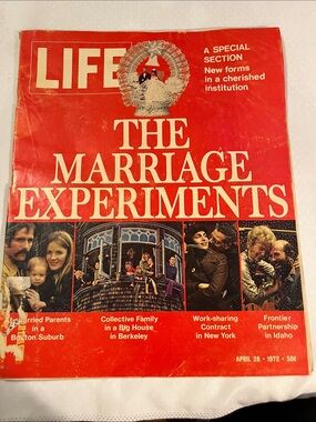 Life Magazine April 28 1972, The Marriage Experiments (VTG)